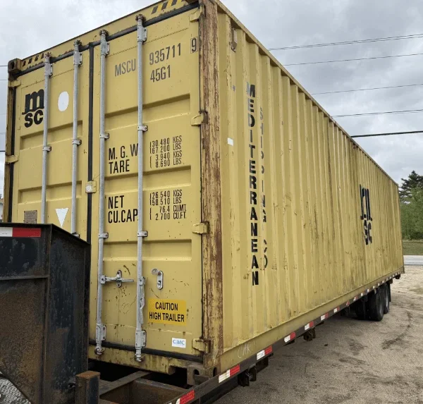 40 x 8 x 9.5 Used Shipping / Storage Container