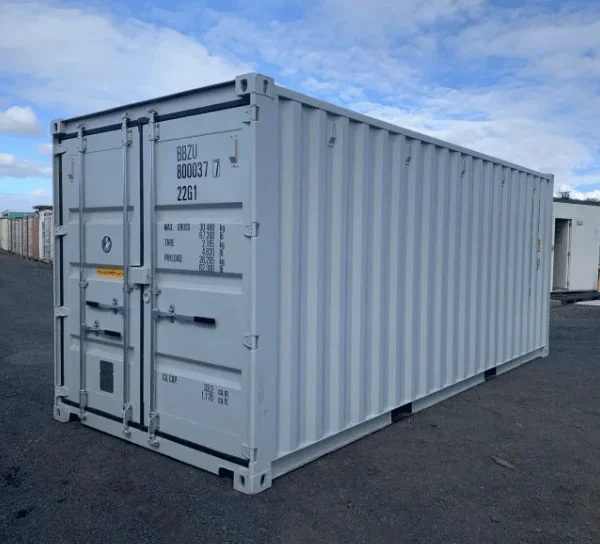 20ft Light Grey One Trip Shipping Container