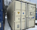 20 x 8 x 8.5 New Beige Shipping / Storage Container