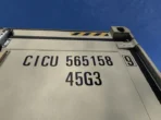 40 x 8 x 9.5 High Cube shipping/storage container