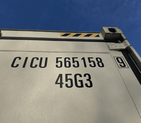 40 x 8 x 9.5 High Cube shipping/storage container