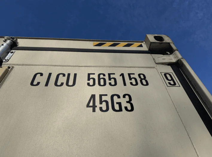 40 x 8 x 9.5 High Cube shipping/storage container