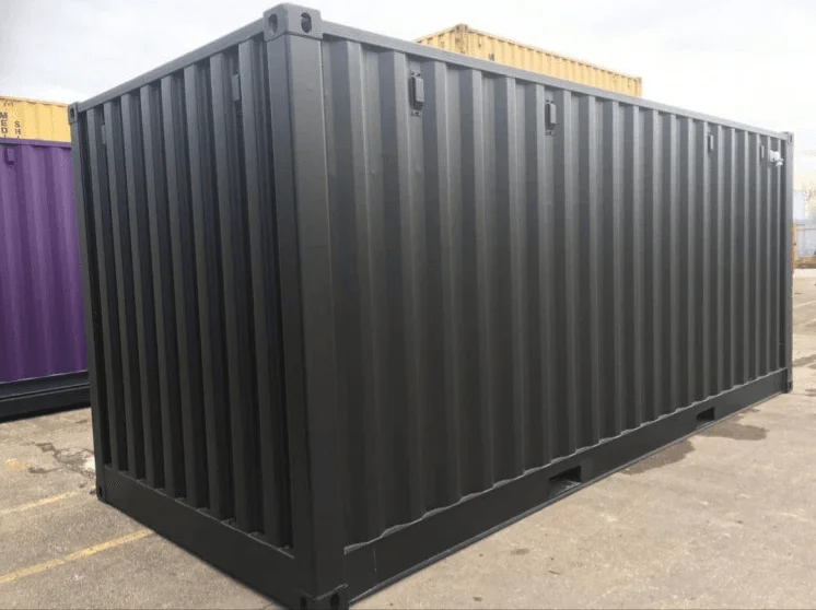 used 20ft open side shipping containers