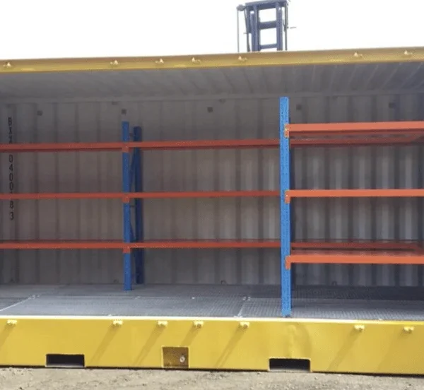 20ft Sea Container Storage Shelving