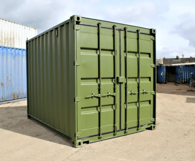10ft Used Shipping Container – S2 Doors