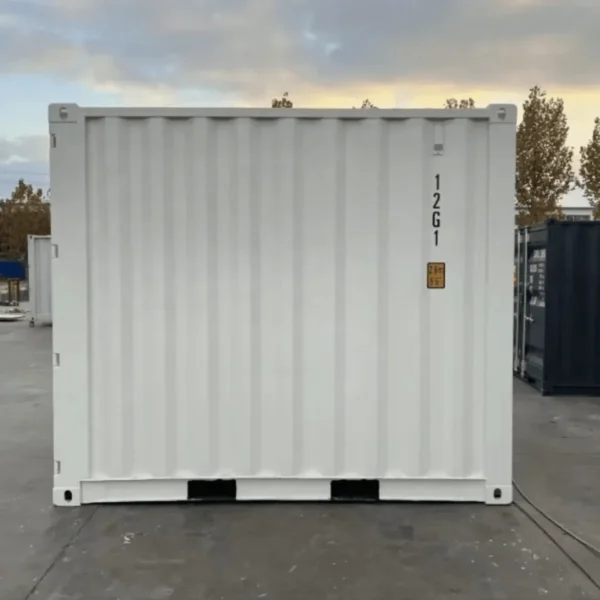 10 ft High Cube Shipping Containers White (New)