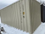 20 x 8 x 8.5 New Beige Shipping / Storage Container