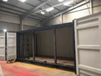 used 20ft open side shipping containers