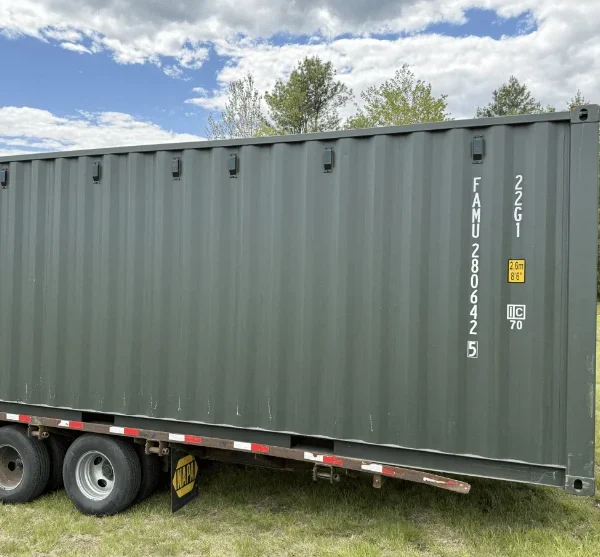 20 x 8 x 8.5 Green Shipping / Storage Container