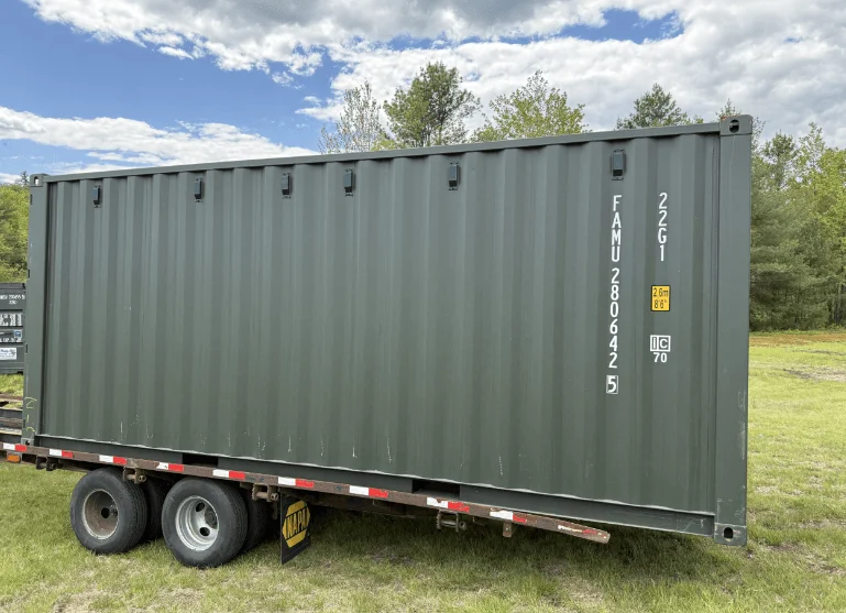 20 x 8 x 8.5 Green Shipping / Storage Container