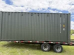 20 x 8 x 8.5 Green Shipping / Storage Container
