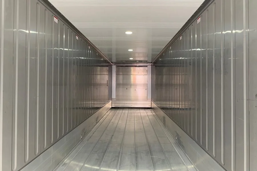 Container interior after fit-out, development example