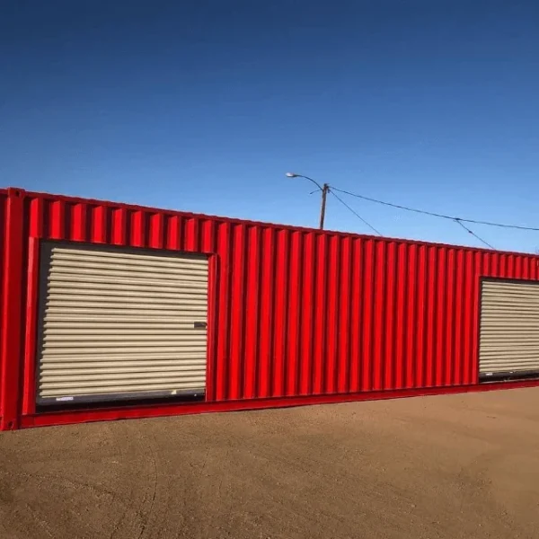 40ft Office & Storage Combo Container