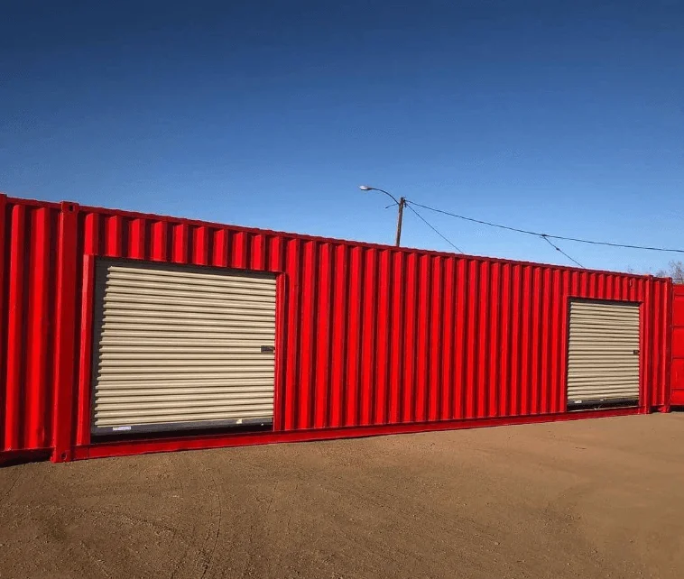 40ft Office & Storage Combo Container