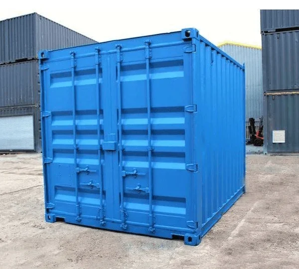 REFURBISHED 8FT STORAGE & SHIPPING CONTAINER