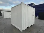 10 ft High Cube Shipping Containers White (New)