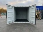10 ft High Cube Shipping Containers White (New)