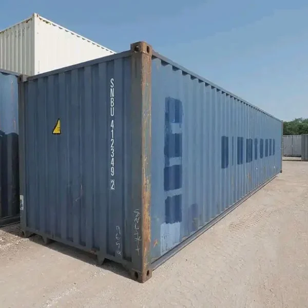 40FT SHIPPING CONTAINER BLUE RAL 5013