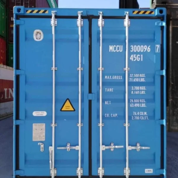 40ft Tunnel Containers (One Trip / New. Double Doors each end)